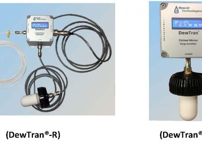 Roscid’s DewTran series,  a new series of two stage chilled mirror hygrometers.